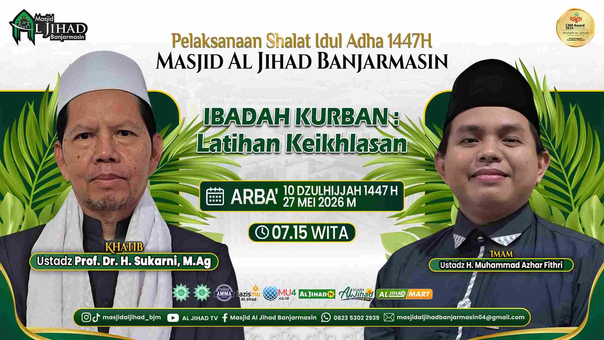 Shalat Idul Adha 1447