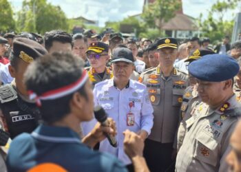 Demo kelangkaan BBM subsidi di Kalsel