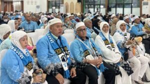 Kloter Perdana Haji Banjarmasin Tiba di Tanah Air