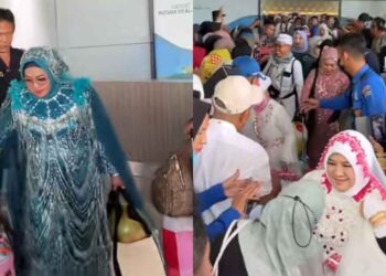 Tradisi Jemaah Haji Bugis Sulsel Sambut Kepulangan dengan Busana Adat Mewah