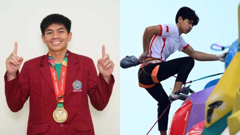 Mahasiswa Universitas Muhammadiyah Surabaya Ukir Sejarah, Jadi Atlet Indonesia Pertama Juara Lead World Climbing Series