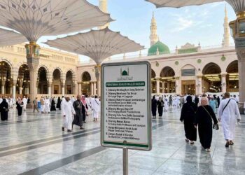 Aturan baru Masjid Nabawi