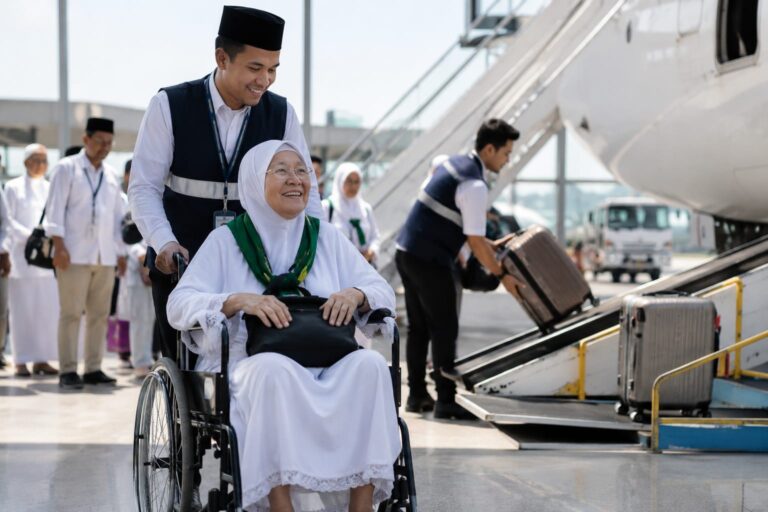 Jemaah Haji Lansia Tak Perlu Bawa Koper Kabin ke Pesawat, PPIH Sediakan Pendampingan Khusus