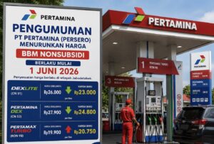 Pertamina Turunkan Harga BBM Juni 2026