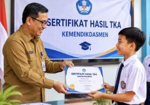 Sertifikat Hasil TKA Siswa SD dan SMP Terbit