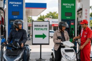 Pengguna Pertamax Pindah ke Pertalite