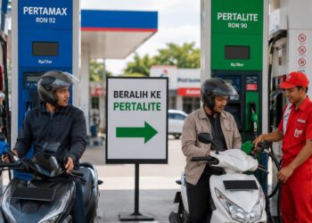 Pengguna Pertamax Pindah ke Pertalite