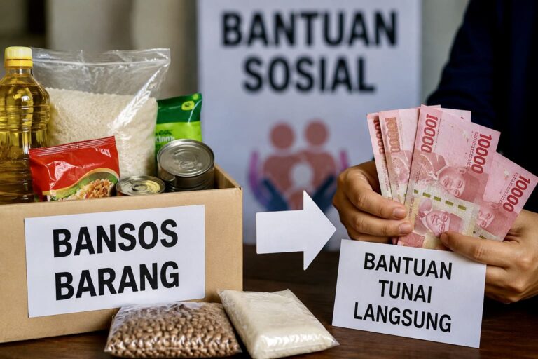 Pemerintah Rencanakan Skema Baru, Bansos Barang Diganti Uang Tunai. Segini Nominalnya!