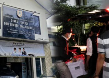 Kantor Dinas ESDM Kalimantan Selatan Banjarbaru digeledah Kejati Kalsel