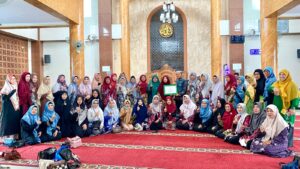Penyerahan donasi dari PWA Kalsel dan PDA Kota Banjarmasin