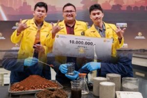 Mahasiswa FTUI raih Juara 1 Lomba Poster Ilmiah MINERBA Convex 2025