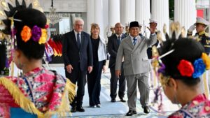 Penyambutan Presiden Jerman Frank-Walter Steinmeier di Istana Negara, Jakarta