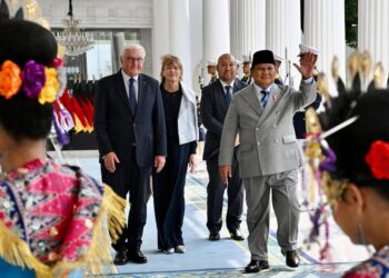 Penyambutan Presiden Jerman Frank-Walter Steinmeier di Istana Negara, Jakarta