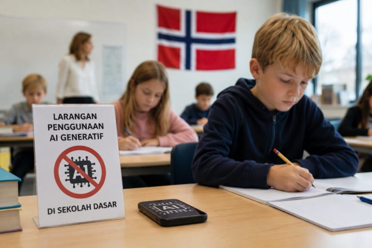 Takut Siswa Hilang Kemampuan Dasar, Norwegia Setop AI Generatif di SD!