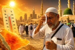Suhu Arab Saudi Diprediksi Capai 50 Derajat