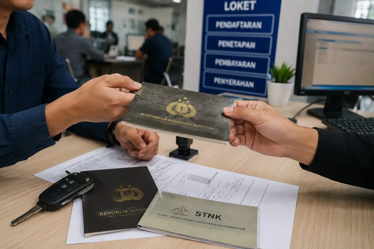 Balik Nama Kendaraan Bekas Kini Gratis