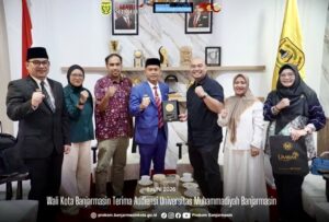 Audiensi Universitas Muhammadiyah Banjarmasin [UMBJM] di Balai Kota