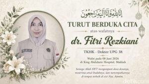Petugas kesehatan haji asal Sulawesi Tenggara, dr. Fitri Rezkiani