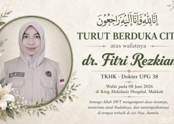 Petugas kesehatan haji asal Sulawesi Tenggara, dr. Fitri Rezkiani
