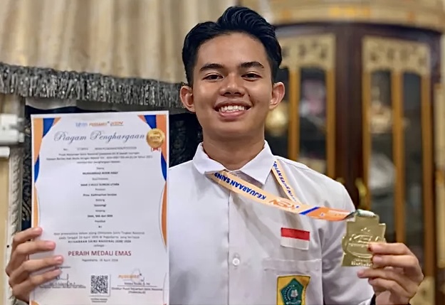 Harumkan Hulu Sungai Utara, Siswa MAN 2 HSU Raih Medali Emas Kejuaraan Sains Nasional 2026!