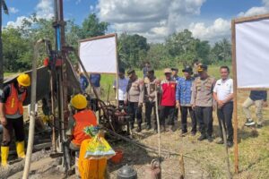 Pembangunan sumur bor di Tabalong