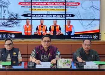 Kejaksaan Tangkap Empat Pejabat PDAM Barito Kuala