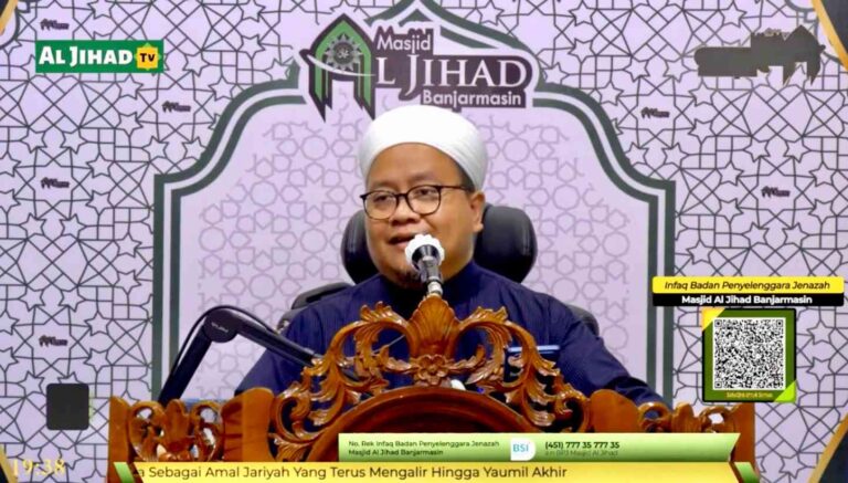 Isi Kajian di Masjid Al Jihad Banjarmasin, Ustaz Fahmi Salim Ingatkan Pentingnya Menjaga Akidah dan Meneladani Hijrah Rasulullah