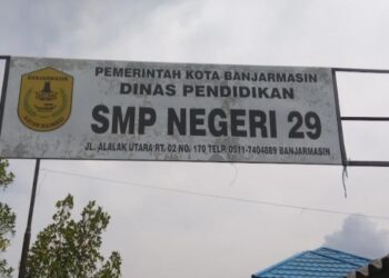 Kuota Siswa Baru SMPN 29 Banjarmasin Masih Belum Terpenuhi