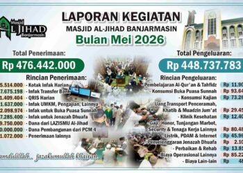 Laporan pengeluaran Mei 26