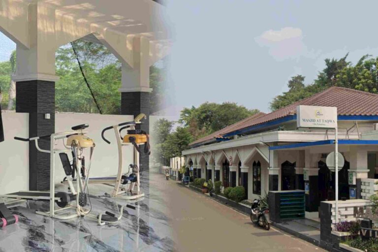 Unik! Masjid di Tangerang Selatan Hadirkan Gym Gratis Demi Jemaah Tetap Bugar