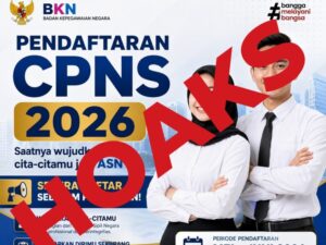 Pendaftaran CPNS HOAKS