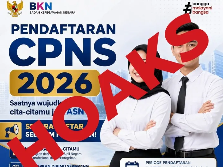 Pendaftaran CPNS HOAKS