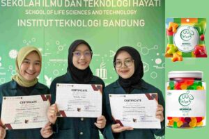 Permen daun kelor