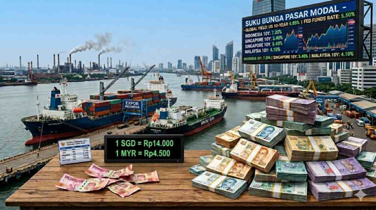 Mengapa Rupiah Anjlok ke Level Terendah, Sementara Ringgit Malaysia dan Dolar Singapura Tetap Kokoh?