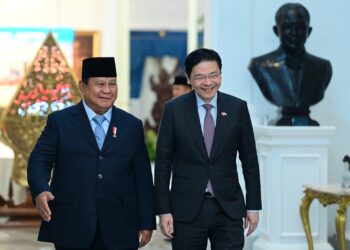 Pertemuan Prabowo dan PM Singapura