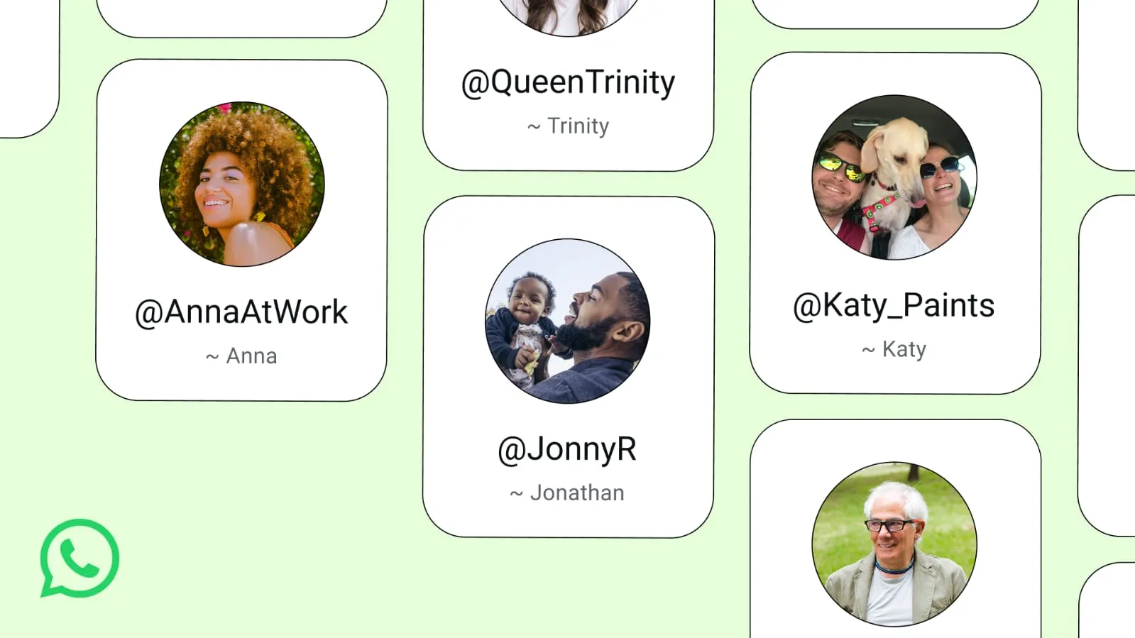 Fitur username WhatsApp