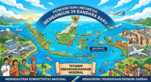 Pemerintah Bakal Bangun 39 Bandara Baru