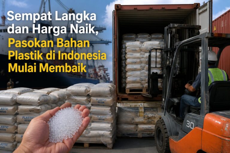 Sempat Langka dan Harga Naik, Pasokan Bahan Plastik di Indonesia Mulai Membaik