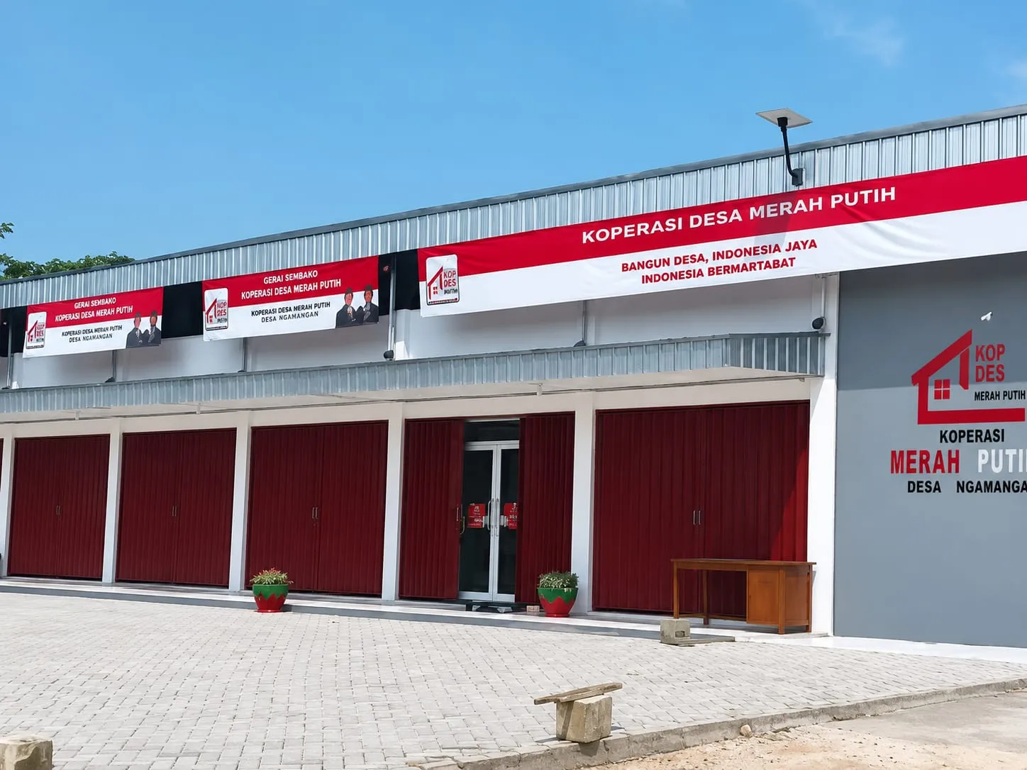 Koperasi Desa Merah Putih yang berada di Bojonegoro