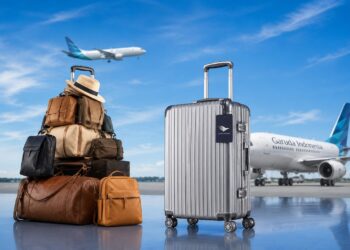 Garuda Indonesia Terapkan Sistem Bagasi Berbasis Jumlah Koper