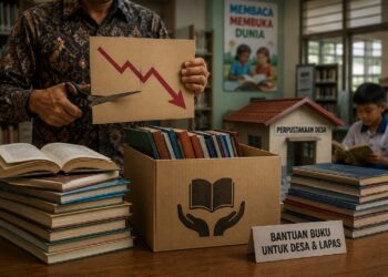 Perpusnas Tak Lagi Salurkan Bantuan Buku