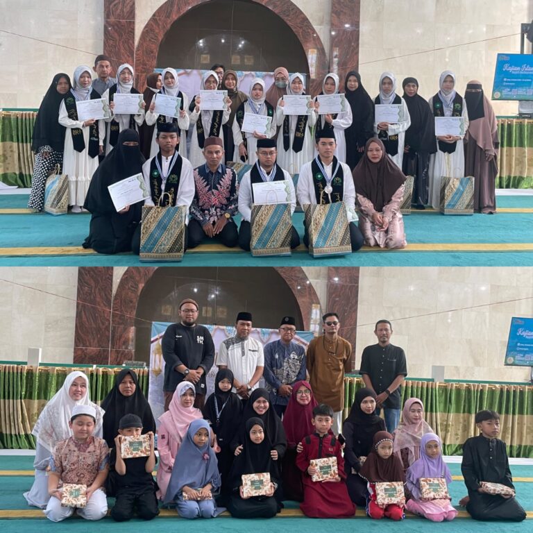 Lahirkan Generasi Qurani, Masjid Al Jihad Banjarmasin Wisuda Santri Tahfidz Angkatan Ke 3 & Kenaikan Tingkat Santri TPA