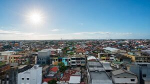 Suhu Kota Banjarmasin Capai 33,0°C
