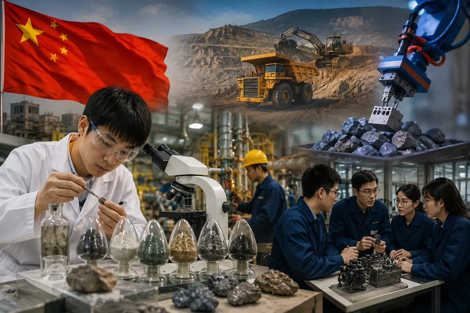 China Cetak Ratusan Lulusan Sarjana Logam Tanah Jarang Tiap Tahun, Perkuat Dominasi Rantai Pasok Dunia