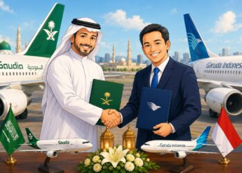 Saudia-Garuda Indonesia Teken MoU, Buka Peluang Perjalanan Satu Tiket ke Timur Tengah, Eropa, dan Afrika