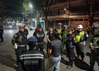 Satlantas Polresta Banjarmasin Tertibkan Parkir Liar