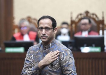 Mantan Menteri Pendidikan, Kebudayaan, Riset, dan Teknologi Nadiem Anwar Makarim