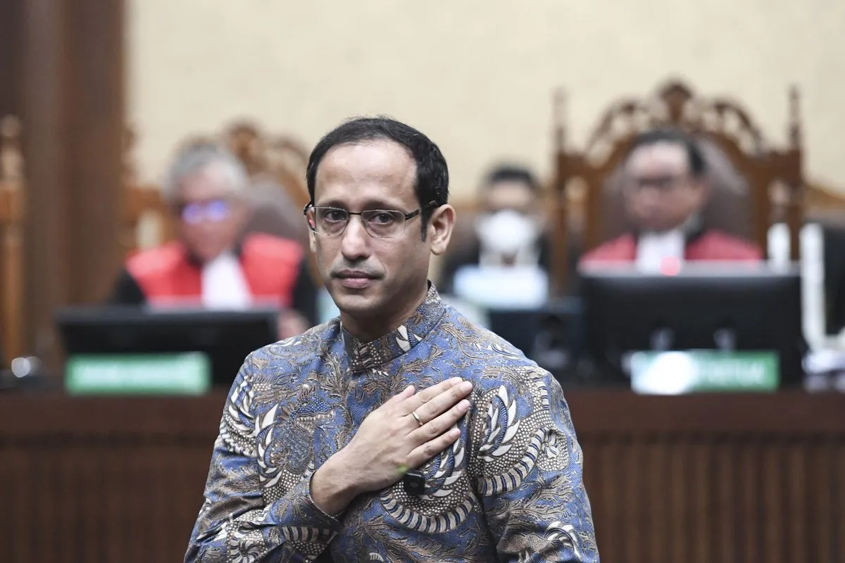 Mantan Menteri Pendidikan, Kebudayaan, Riset, dan Teknologi Nadiem Anwar Makarim