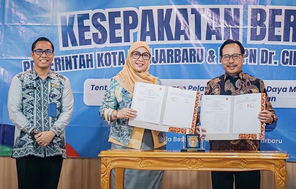 Penandatanganan MoU Pemerintah Kota Banjarbaru dan RSUPN Dr. Cipto Mangunkusumo [RSCM] Jakarta