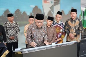 Ketua Umum PP Muhammadiyah Haedar Nashir resmikan Muhammadiyah Sapen Universal School